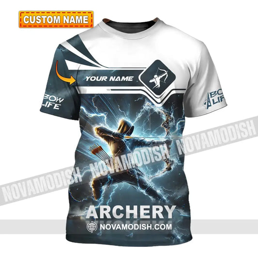 Unisex Shirt - Custom Name Archery T-Shirt