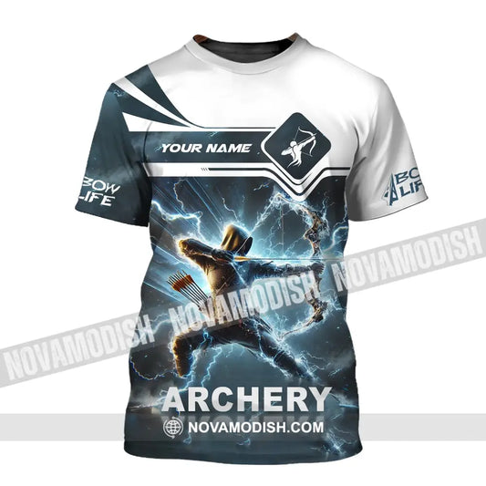 Unisex Shirt - Custom Name Archery T-Shirt / S T-Shirt