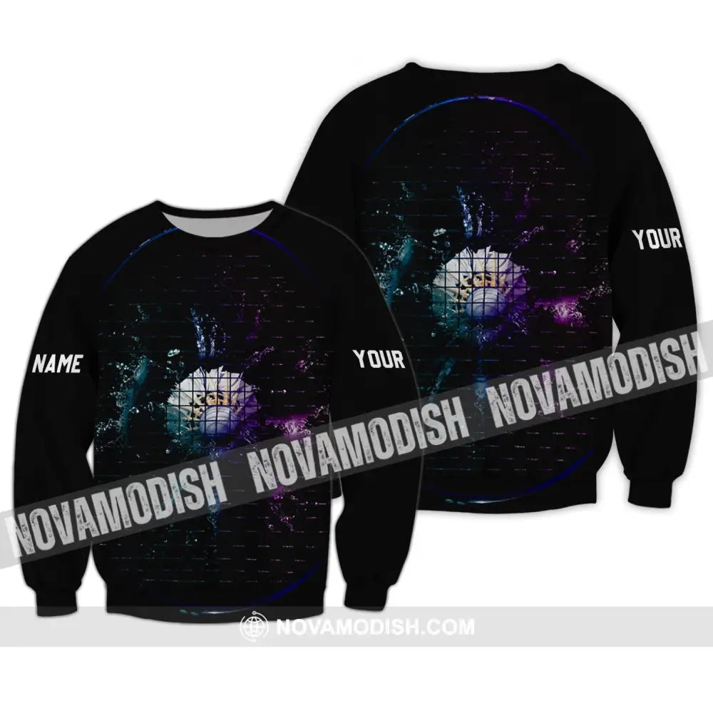 Unisex Shirt - Custom Name Badminton T-Shirt - Badminton Clothing - Shirt for Badminton Players Long Sleeve / S T-shirt