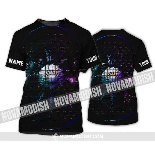 Unisex Shirt - Custom Name Badminton T-Shirt - Badminton Clothing - Shirt for Badminton Players T-Shirt / S T-shirt
