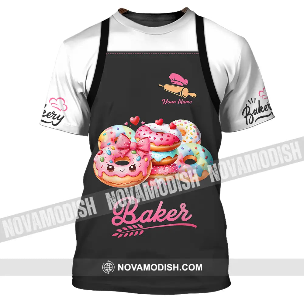 Unisex Shirt - Custom Name Shirt Bakery Cake Artist T-Shirt / S T-shirt