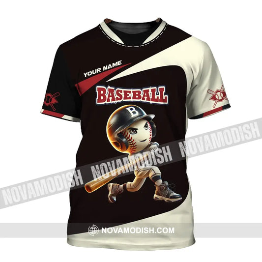 Unisex Shirt - Custom Name Baseball T-Shirt / S T-Shirt