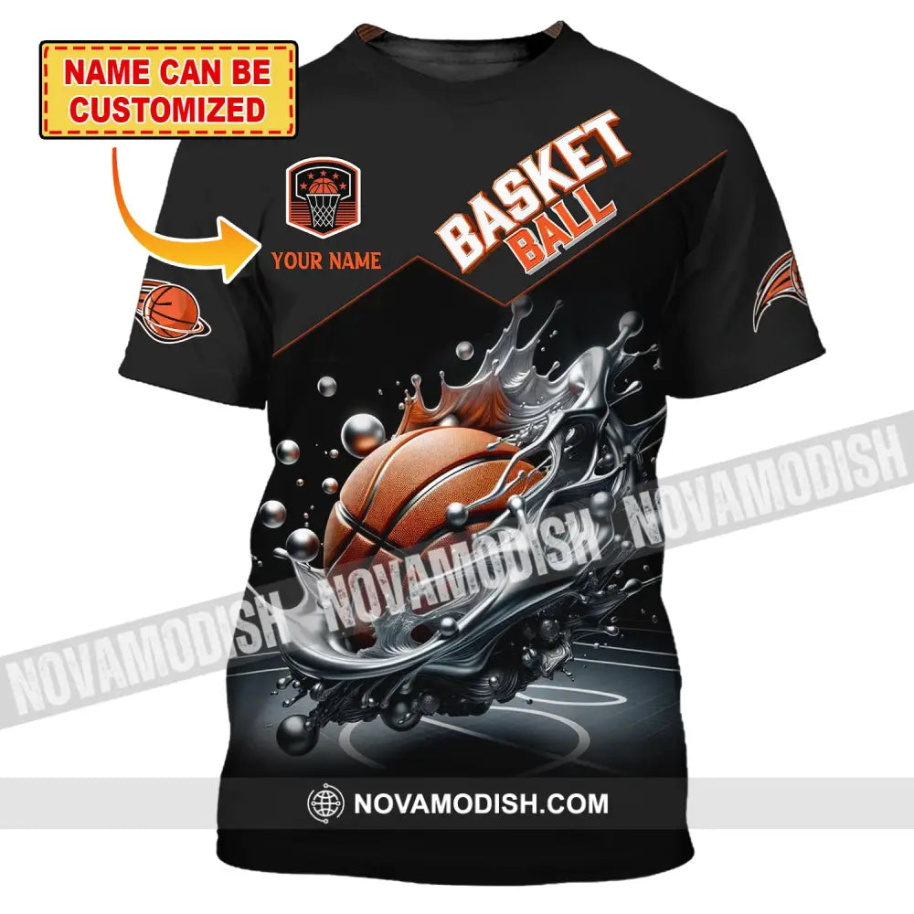 Unisex Shirt Custom Name Basketball Club Uniform T-Shirt