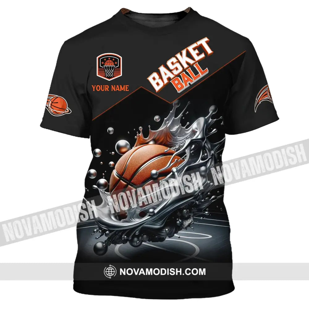 Unisex Shirt Custom Name Basketball Club Uniform T-Shirt / S