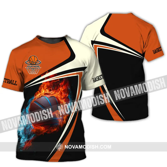Unisex Shirt Custom Name Basketball Polo Club Uniform T-Shirt / S