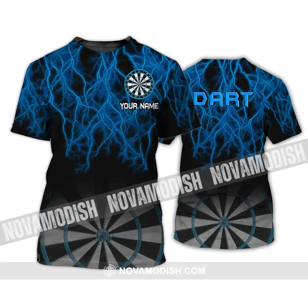 Unisex Shirt - Custom Name Shirt Blue Dart T-Shirt / S T-shirt