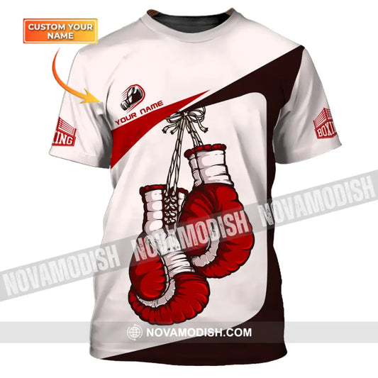 Unisex Shirt - Custom Name Shirt - Boxing Lover Shirt T-shirt