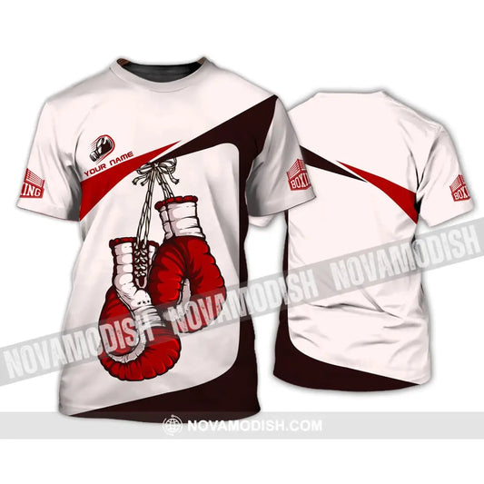 Unisex Shirt - Custom Name Shirt - Boxing Lover Shirt T-Shirt / S T-shirt