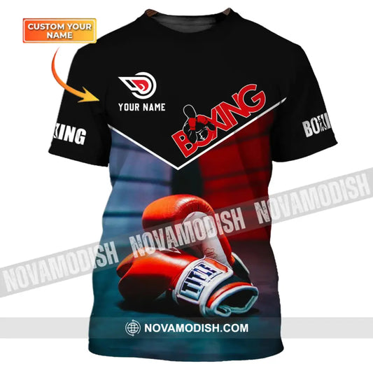 Unisex Shirt - Custom Name Shirt - Boxing Shirt T-shirt