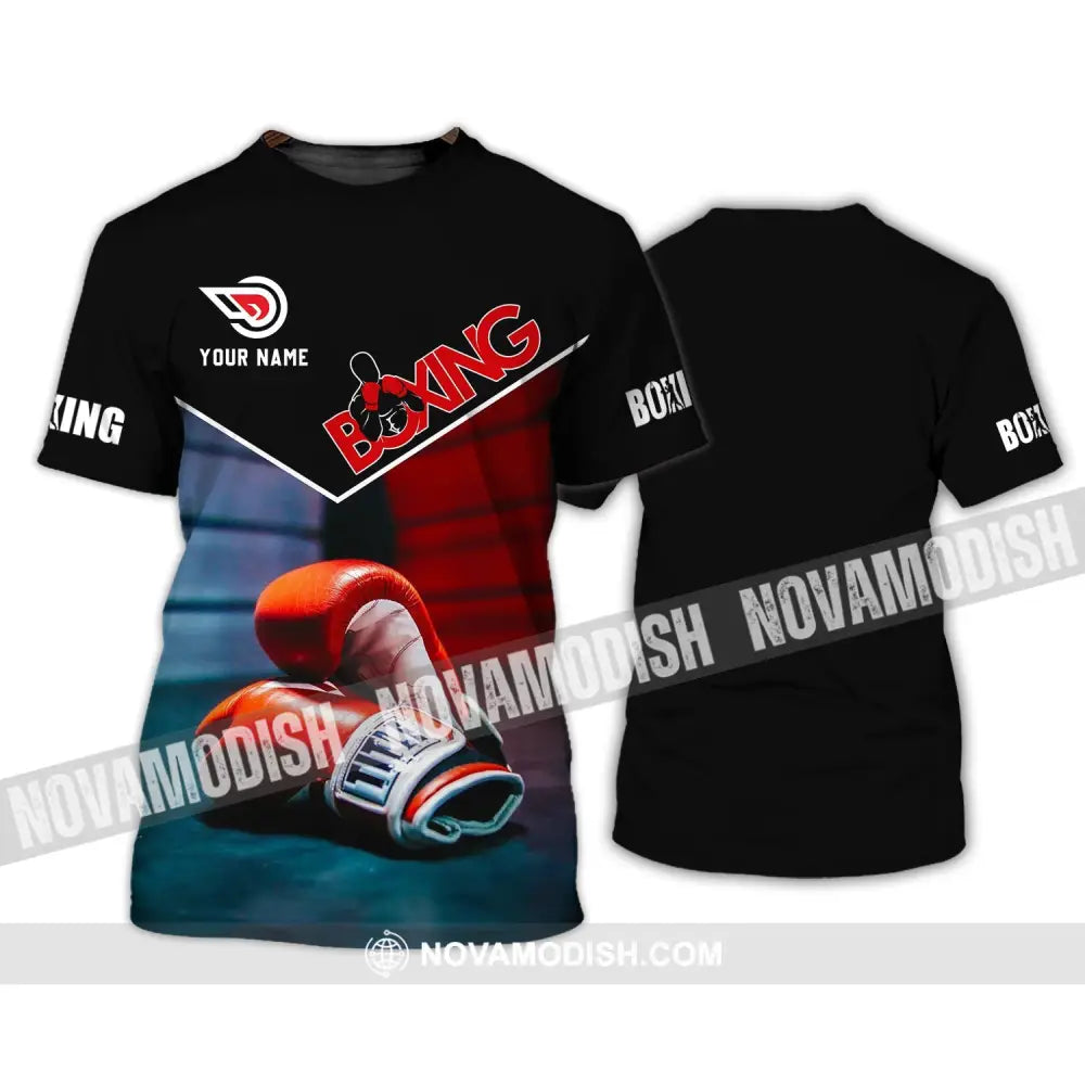 Unisex Shirt - Custom Name Shirt - Boxing Shirt T-Shirt / S T-shirt