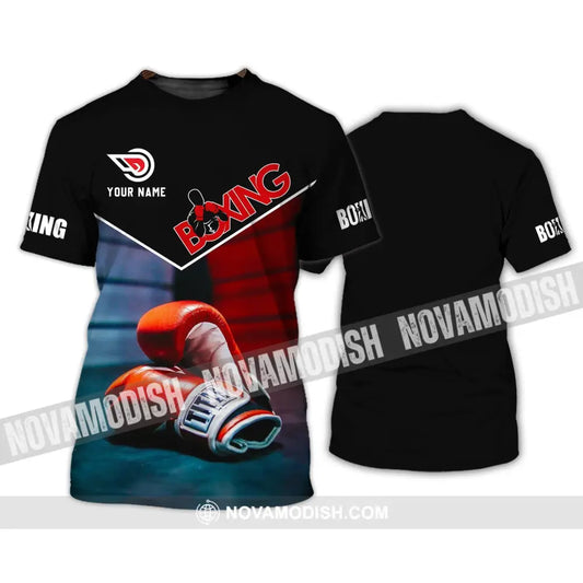 Unisex Shirt - Custom Name Shirt - Boxing Shirt T-Shirt / S T-shirt