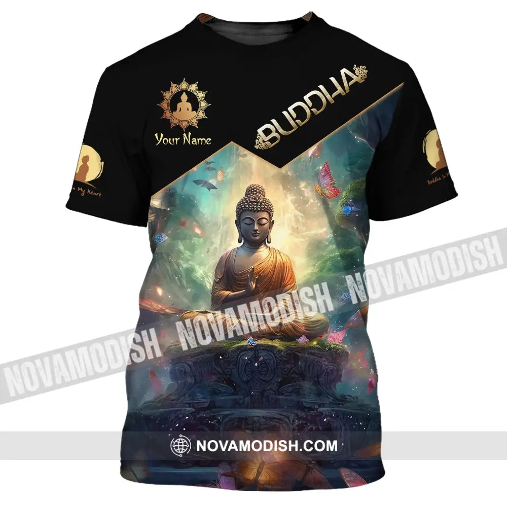 Unisex Shirt - Custom Name Buddha Believer T-Shirt / S T-Shirt