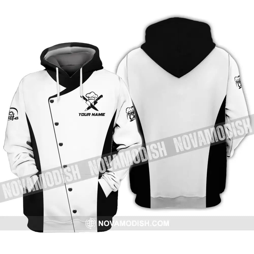Unisex Shirt - Custom Name Chef Shirt Classic Chef Shirt Hoodie / S T-shirt