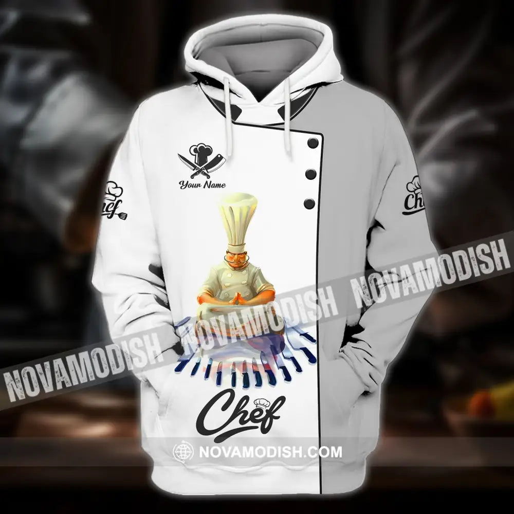 Unisex Shirt - Custom Name Shirt - Chef Meditate Hoodie / S T-shirt