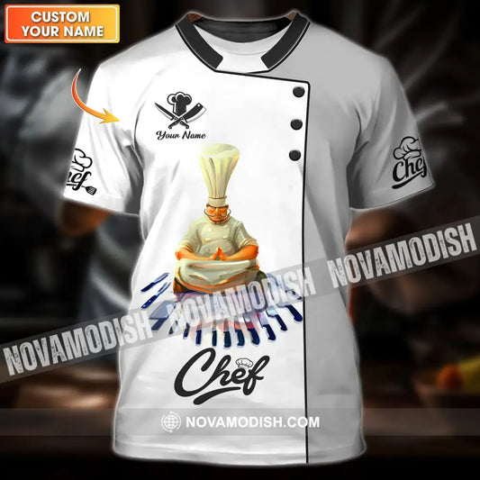 Unisex Shirt - Custom Name Shirt - Chef Meditate T-shirt