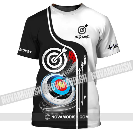 Unisex Shirt - Custom Name Color Sport Shirt Archery Classic T-Shirt / S T-shirt