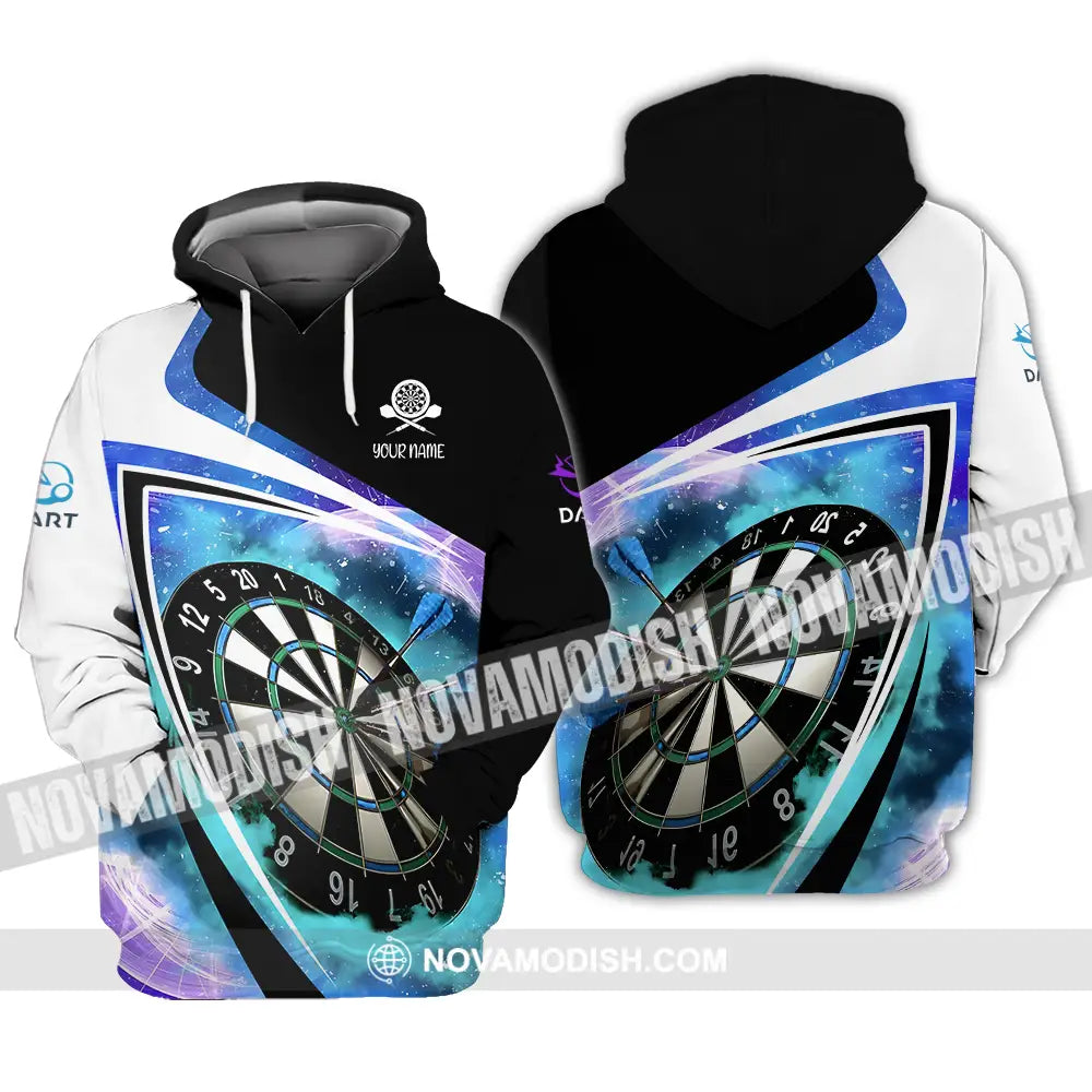 Unisex Shirt - Custom Name Darts Galaxy Shirt Hoodie / S T-shirt