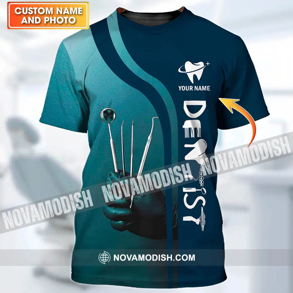 Unisex Shirt - Custom Name Dentist T-Shirt - Personalized Dentist Hoodie - Gift For Dentists T-shirt