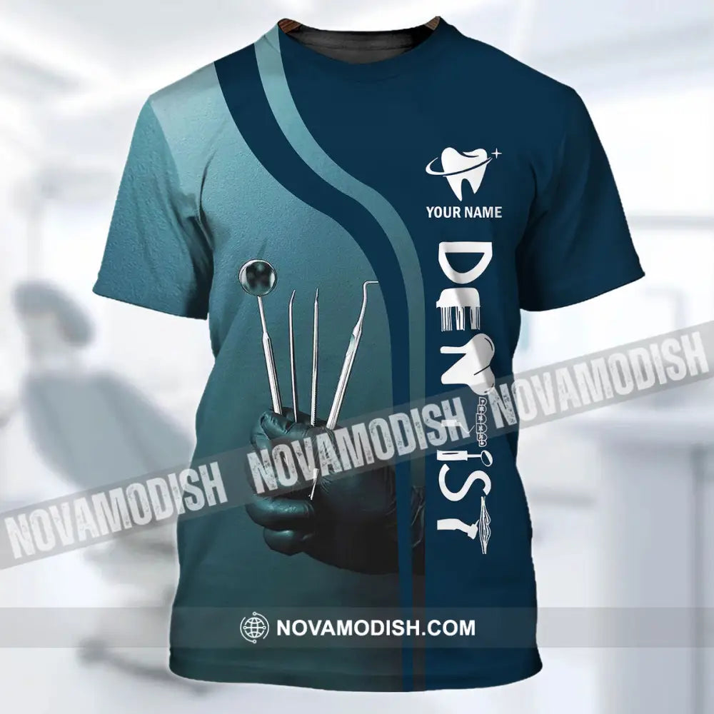 Unisex Shirt - Custom Name Dentist T-Shirt - Personalized Dentist Hoodie - Gift For Dentists T-Shirt / S T-shirt