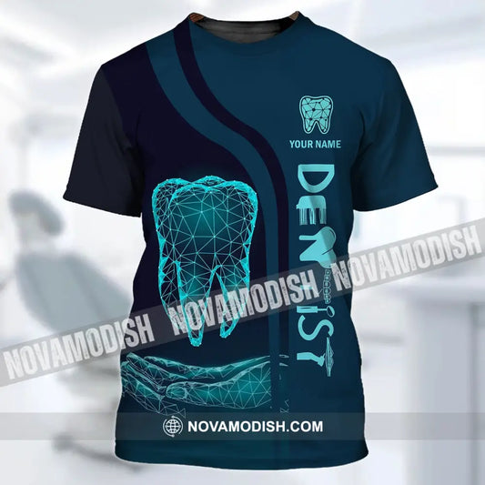 Unisex Shirt - Custom Name Dentist T-Shirt - Personalized Dentist Zipper Hoodie - Gift For Dentists T-Shirt / S T-shirt