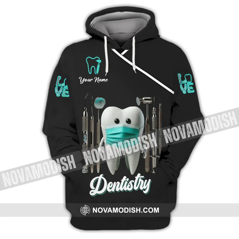 Unisex Shirt - Custom Name Dentistry Hoodie / S T-Shirt