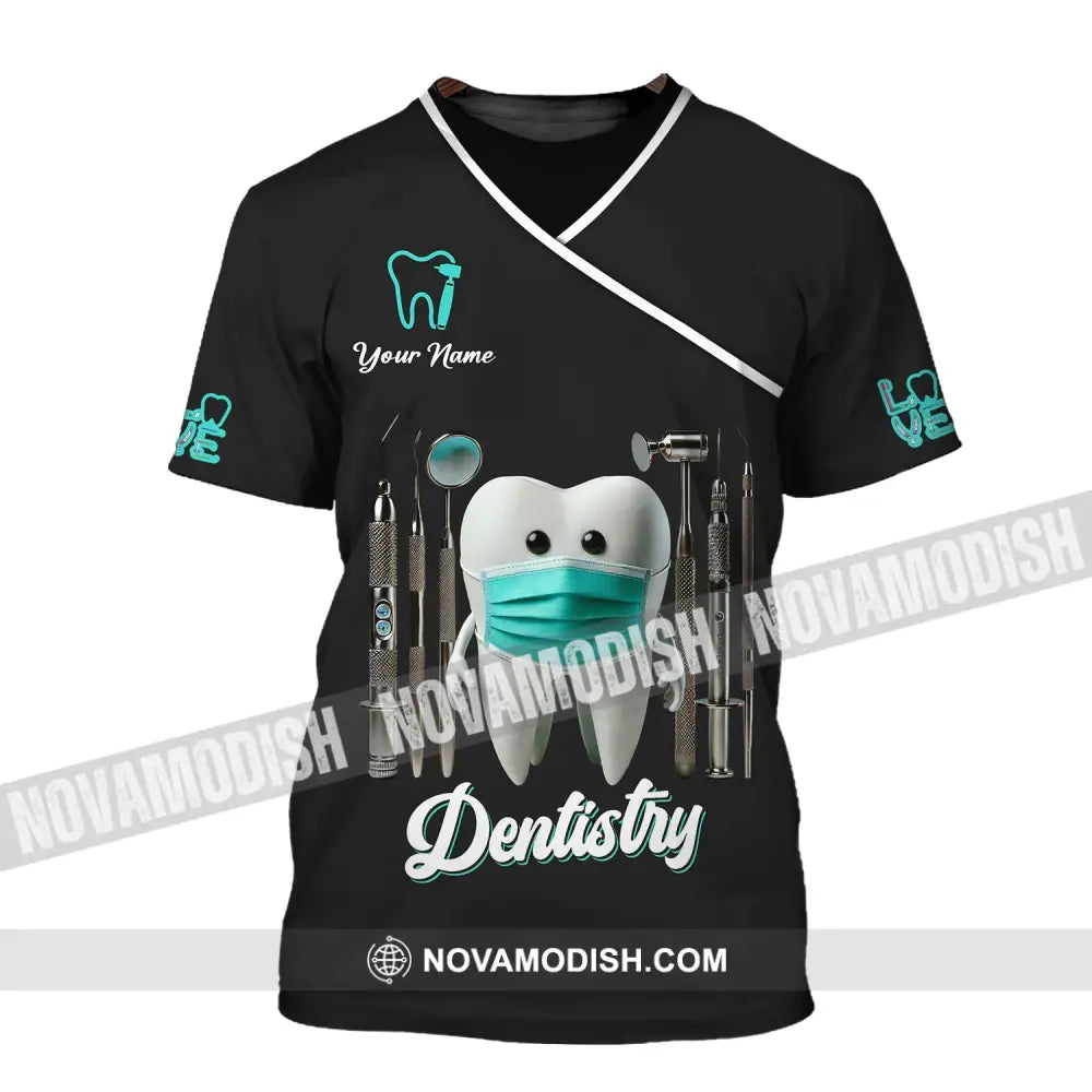 Unisex Shirt - Custom Name Dentistry T-Shirt / S T-Shirt