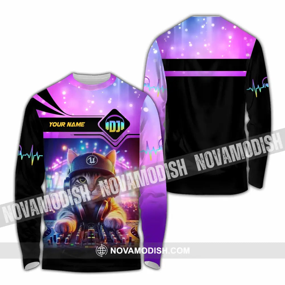 Unisex Shirt Custom Name Disc Jockey Dj Hoodie Polo Long Sleeve / S T-Shirt