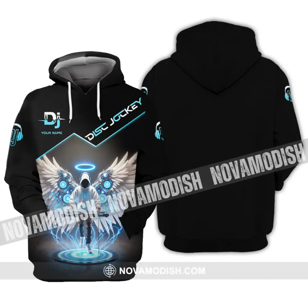 Unisex Shirt Custom Name Disc Jockey Gift For Dj Hoodie / S T-Shirt