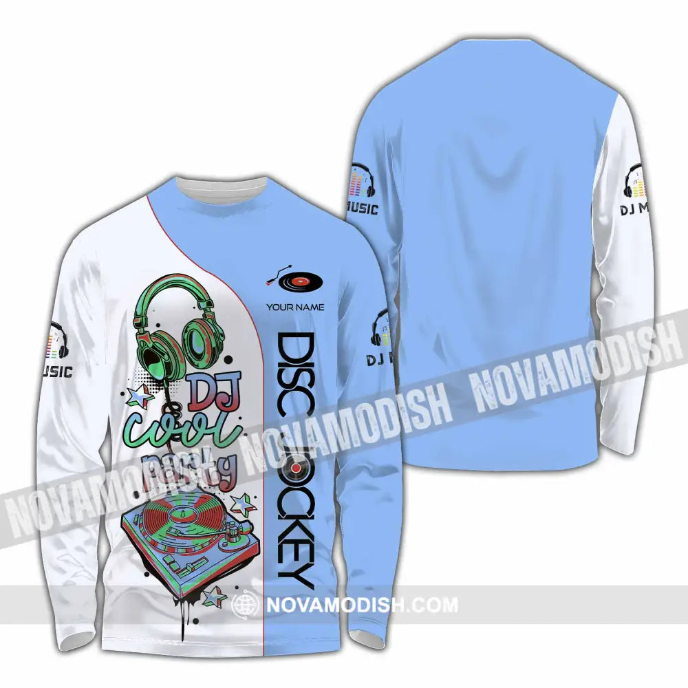Unisex Shirt - Custom Text Shirt Chef Shirt Long Sleeve Shirt / S T-shirt