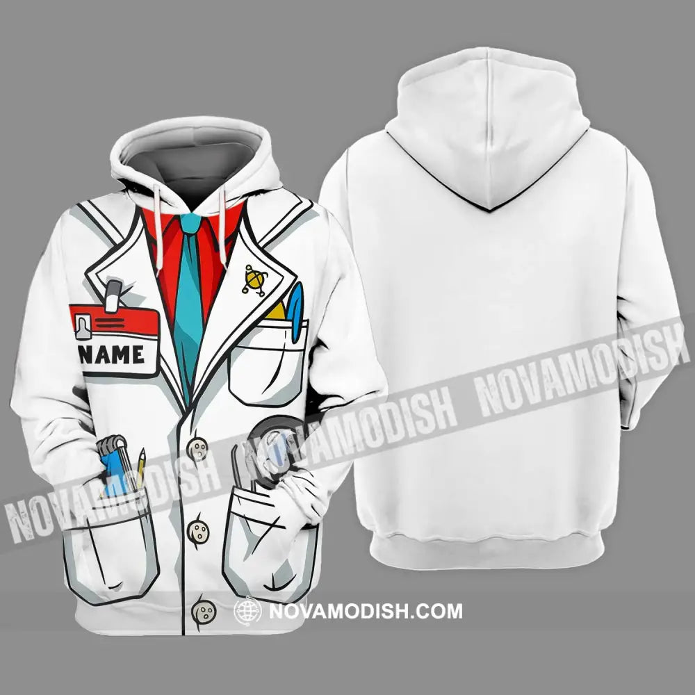Unisex Shirt - Custom Name Doctor Shirt Hoodie / S T-shirt