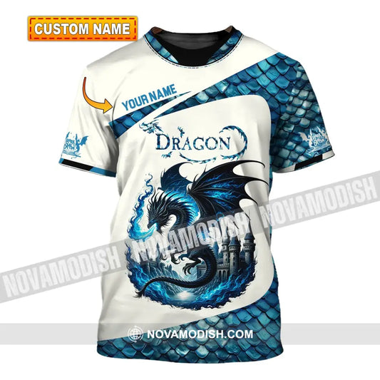 Unisex Shirt Custom Name Dragon T-Shirt Hoodie Long Sleeve T-Shirt