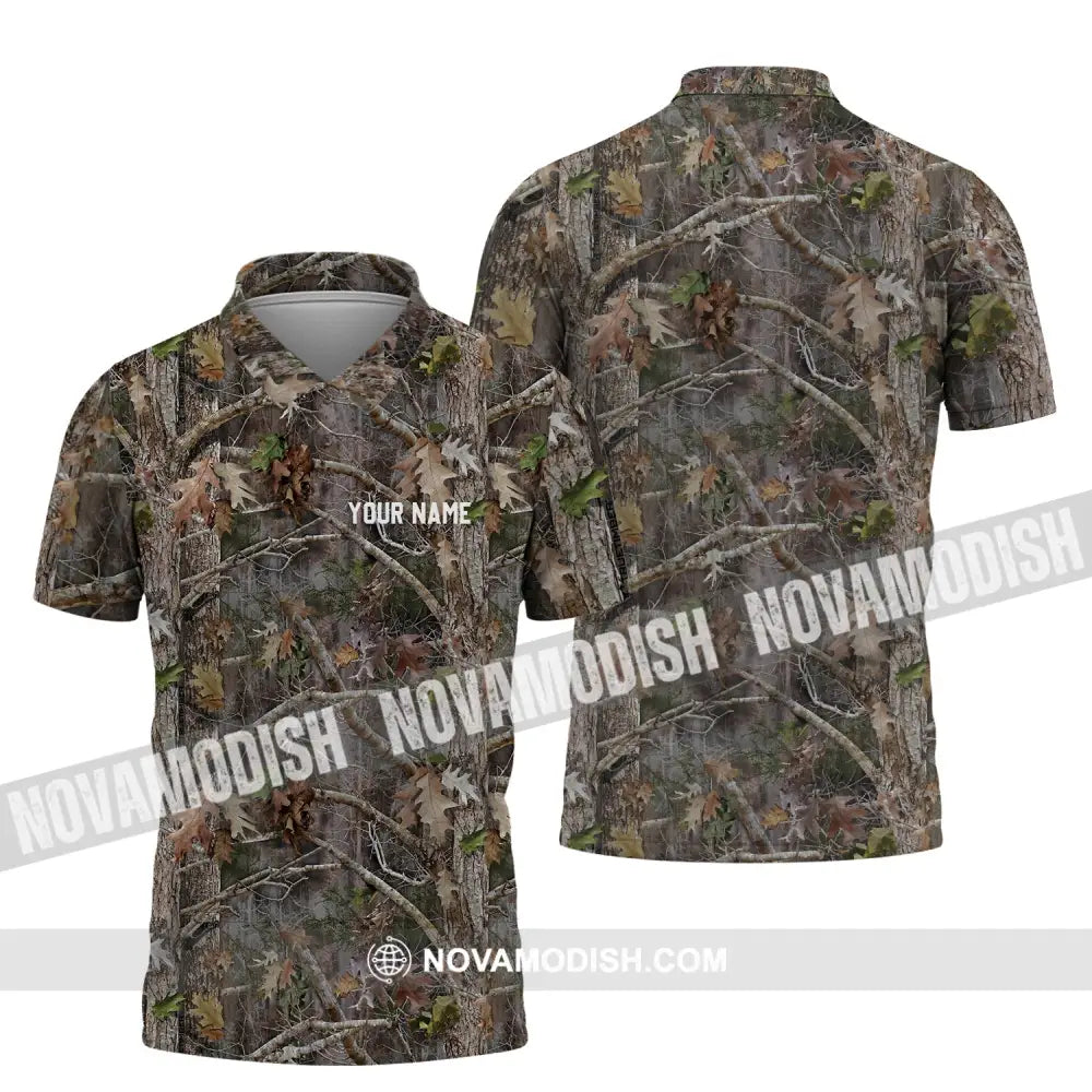 Unisex Shirt - Custom Name Shirt - Dry Forest Polo Shirt / S T-shirt
