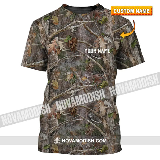 Unisex Shirt - Custom Name Shirt - Dry Forest T-shirt