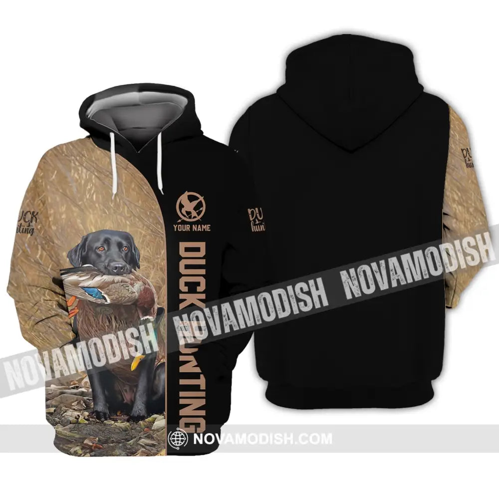 Unisex Shirt - Custom Name Shirt - Duck Hunting Hoodie / S T-shirt