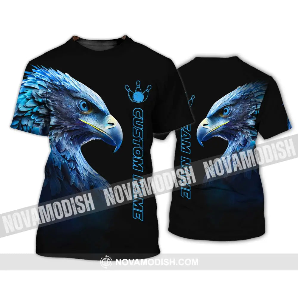 Unisex Shirt - Custom Name Eagle Shirt - Shirt for Eagle Lover - 3D Eagle T-Shirt T-Shirt / S T-shirt