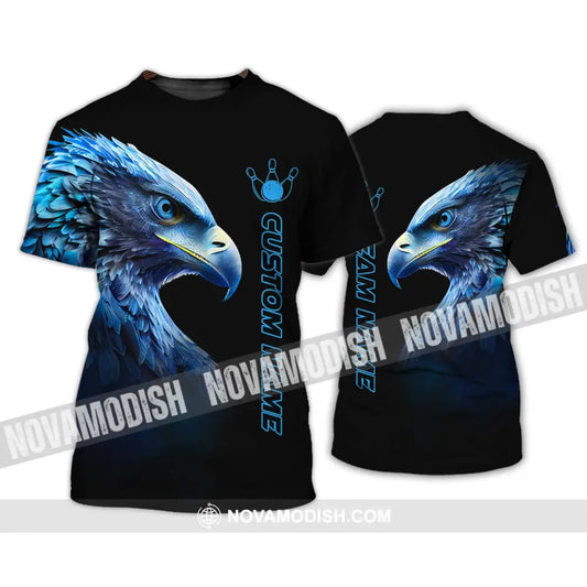 Unisex Shirt - Custom Name Eagle Shirt - Shirt for Eagle Lover - 3D Eagle T-Shirt T-Shirt / S T-shirt
