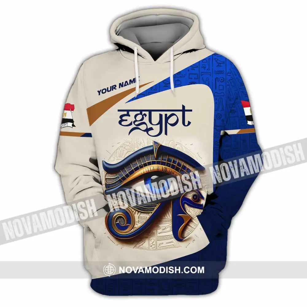 Unisex Shirt Custom Name Egypt Lover Gift Hoodie / S T-Shirt