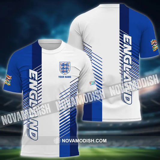 Unisex Shirt - Custom Name England Euro 2024 Shirt T-Shirt / S T-shirt
