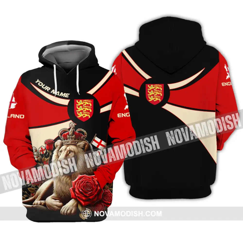 Unisex Shirt Custom Name England Polo English Hoodie / S T-Shirt