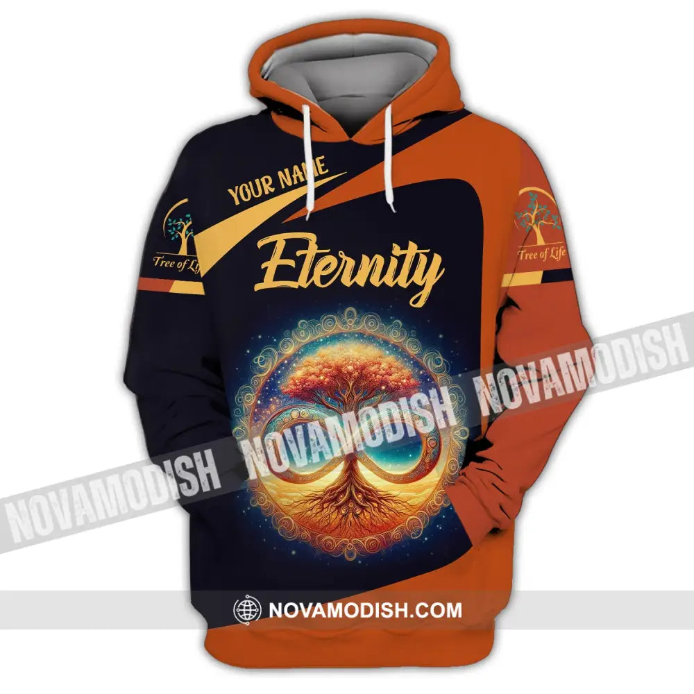 Unisex Shirt - Custom Name Eternity Hoodie / S T-Shirt