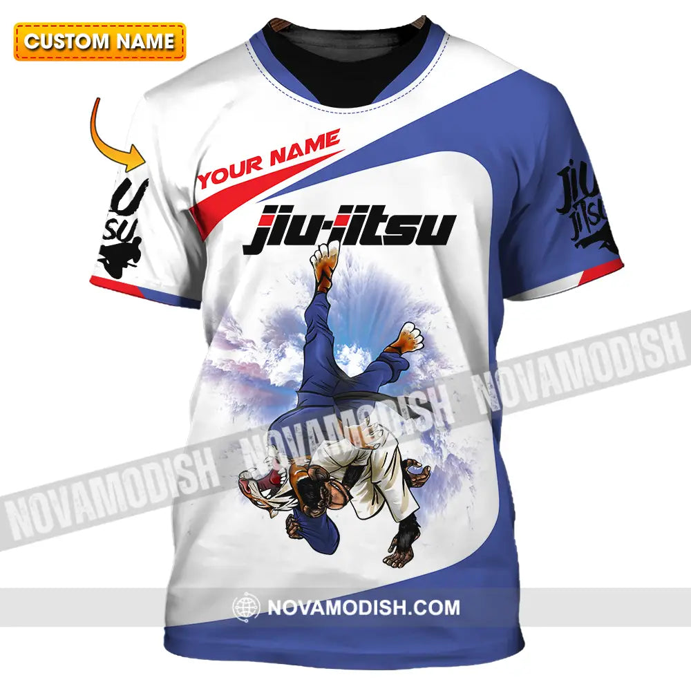 Unisex Shirt - Custom Name Fight Jiu Jitsu Shirt T-shirt