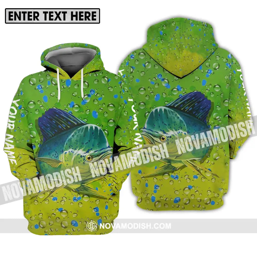 Unisex Shirt - Custom Name Fishing Shirt Big Sea Fish Hoodie / S T-shirt