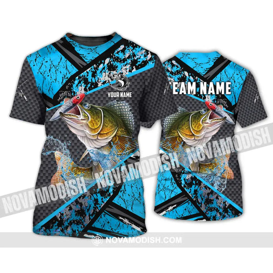 Unisex Shirt - Custom Name Fishing Shirt Fishing Everyday T-Shirt / S T-shirt