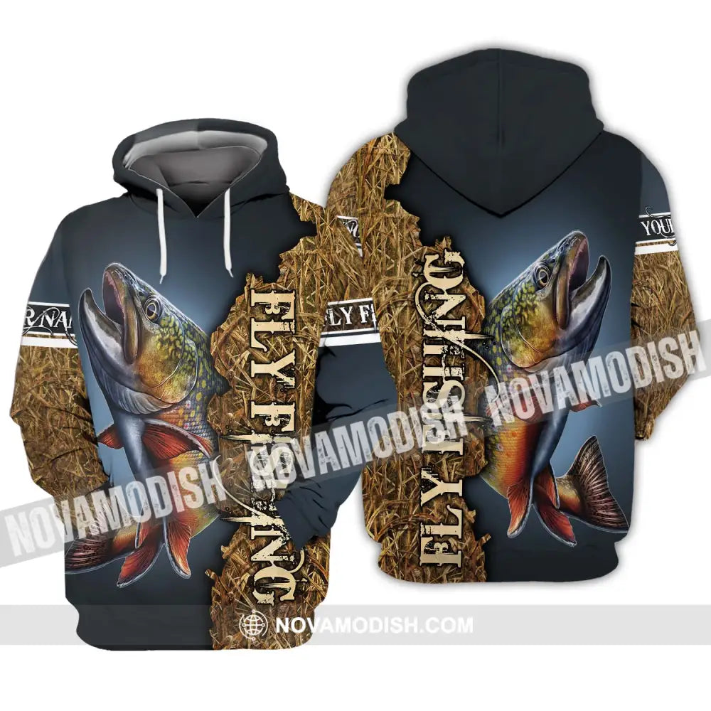 Unisex Shirt - Custom Name Fishing Shirt Fly Fishing Hoodie / S T-shirt