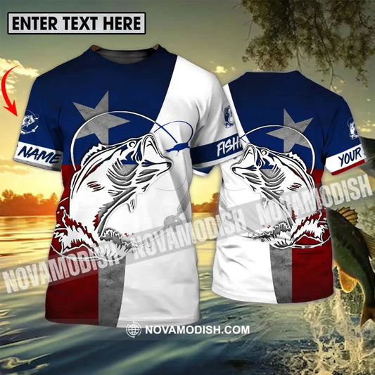 Unisex Shirt - Custom Name Fishing Shirt For Fishing Lover T-shirt