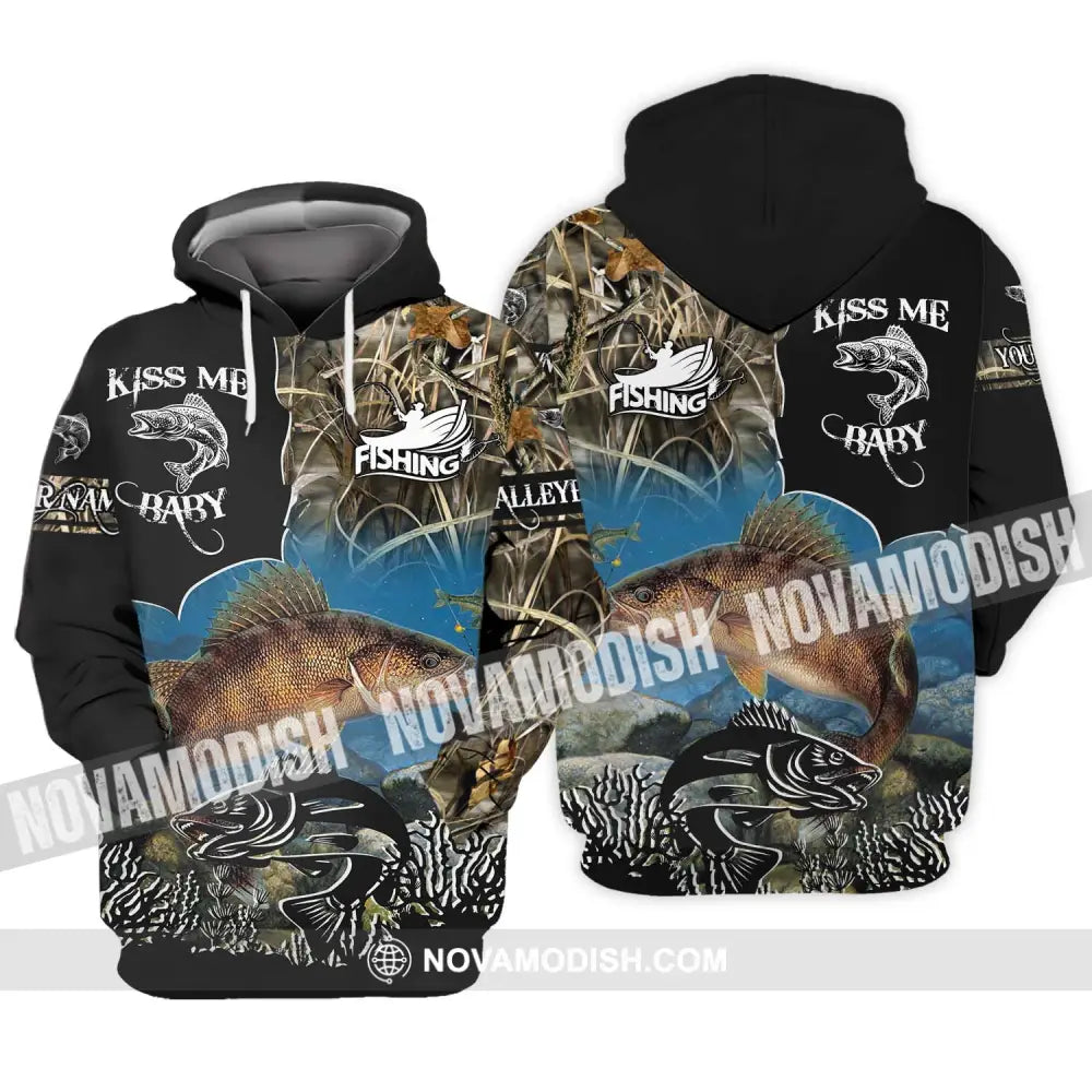 Unisex Shirt - Custom Name Shirt Fishing Shirt - Gift for Fishing Lovers Hoodie / S T-shirt