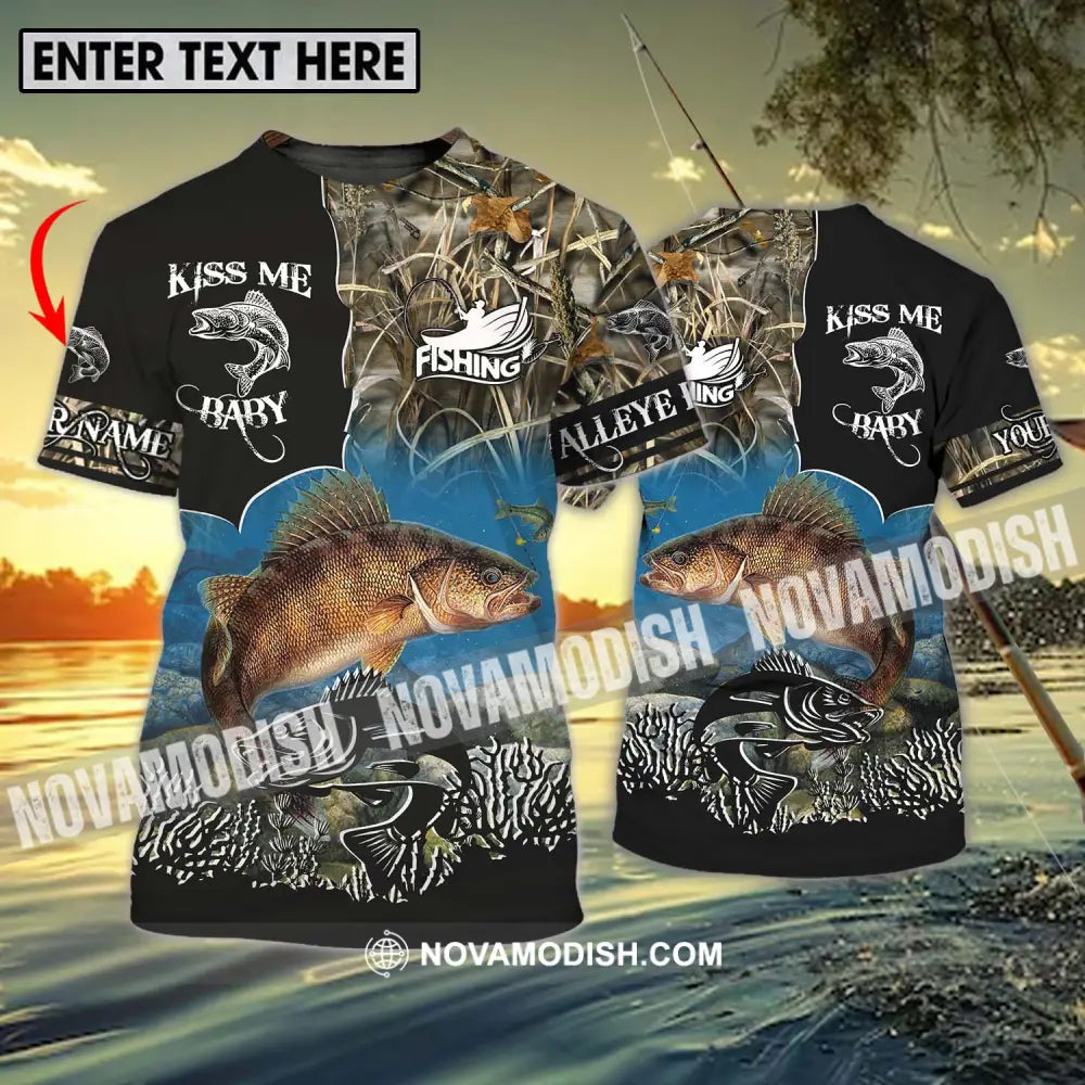 Unisex Shirt - Custom Name Shirt Fishing Shirt - Gift for Fishing Lovers T-shirt