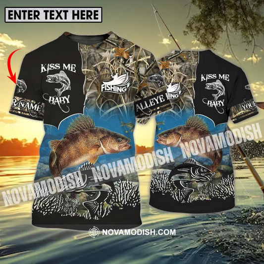 Unisex Shirt - Custom Name Shirt Fishing Shirt - Gift for Fishing Lovers T-shirt