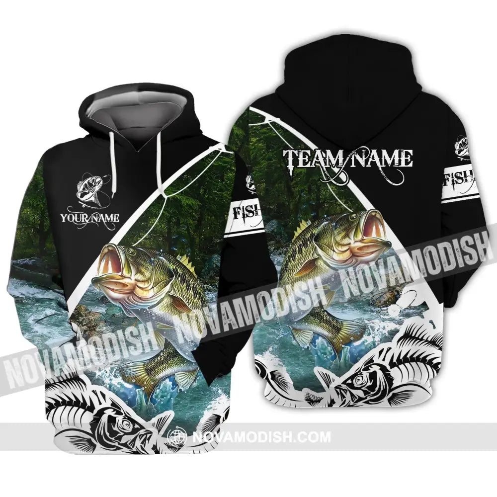 Unisex Shirt - Custom Name Fishing Lover Shirt Hooking Hoodie / S T-shirt