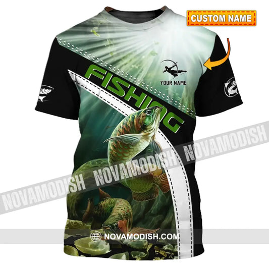 Unisex Shirt - Custom Name Fishing Lover Shirt T-shirt